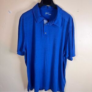 Marmot Mens Size XL Royal Blue Soft Polo Preppy Country Club Shirt New Condition
